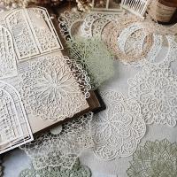 10 Pcs Papel De Mariposa Vintage Con Encaje Material Hueco Para Manualidades Scrapbooking Decoración De Diario Y Planificador Pack De 10 Piezas - details 0