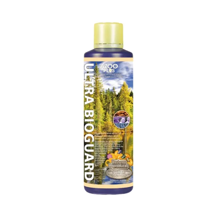 AZOO PLUS - Ultra Bioguard Plus - Acondicionador Biológico para Agua Dulce y Salada - 1