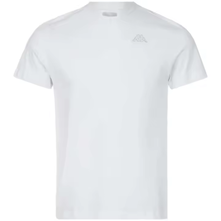 Camiseta de Manga Corta Kappa Cafers Slim Tee para hombre en color blanco - 1