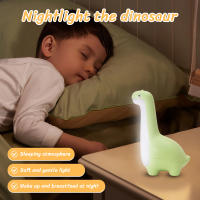Lámpara De Noche Dinosaurio Para Niños Decoración De Habitación Luz De Lectura USB Protección Ocular Regalo Para Niños - details 2