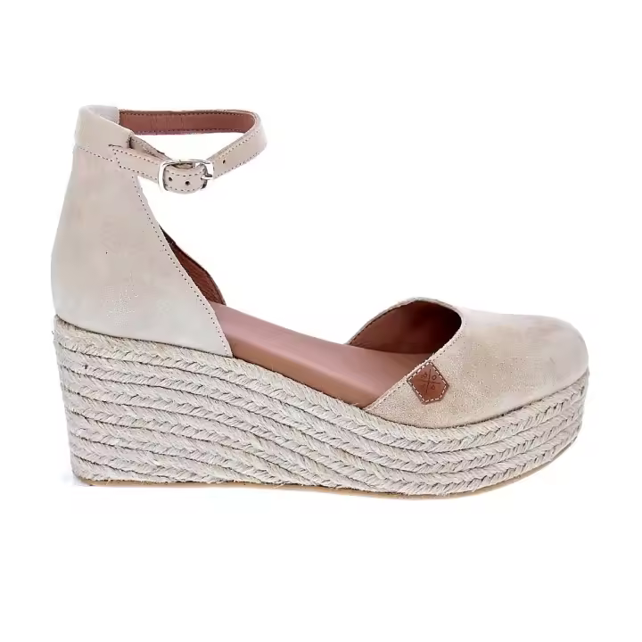 Popa Mujer Alpargatas modelo Cantalar Serraje Beige - 1