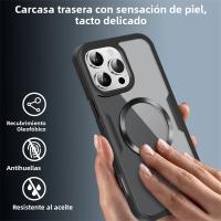Estuche De Silicona Transparente Magnético De Lujo Para iPhone Con Protección Total Frontal+Retrogradamente Magsafe Antichoque Y Antisuciedad - details 5