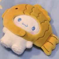 Muñeco De Peluche Sanrio Cinnamoroll De 13cm Kawaii Taiyaki Muñeco De Peluche De Dibujos Animados Para Regalo De Cumpleaños Para Amigos Material De Peluche Corto Y Relleno De Algodón PP - details 5