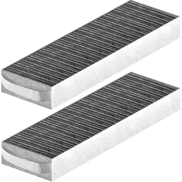 Paquete de 2 filtros de Carbón activado para Bora Pure/X Pure/S Pure Campana extractora - 1