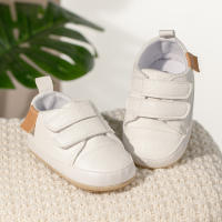 Zapatos Para Bebés Recién Nacidos Antideslizantes Niños Y Niñas Casual Moda Zapatos De Bajo Talón Suave Funda De Goma Cierre De Encaje - details 2