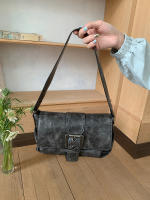 Bolso Pequeño De Cuadrado Retro Maillard Para Mujer Versátil Y Moda Nueva 2025 Bolso De Hombro Y Cruzado De Alta Calidad - details 6