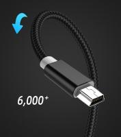Cable USB Mini Para Carga Rápida Y Transferencia De Datos Compatible Con Cámara Digital HDD MP3 MP4 DVR GPS Cable A-B USB - details 8