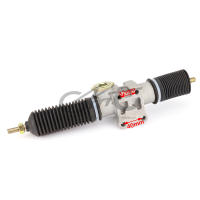 Juego De Dirección Asistida 360mm 30T Eje De Carrocería De Rosca Y Pinión Para DIY Go Kart Buggy Karting ATV UTV Moto Piezas Metálicas Duraderas Color Negro Plateado - details 2
