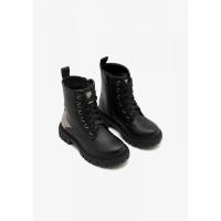 Botas militares niña CONGUITOS COSH244001 MILITAR ESTRELLA TALON BLACK 33408 24I - details 1