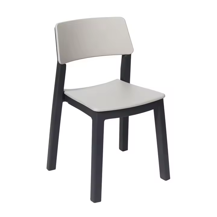 SILLA ITALIA GRIS MALPA/ANTRACIDAD TOOMAX - 1