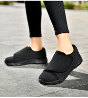 Zapatos De Caminar Para Mujer Con Pies Anchos Y Enrojecidos Cómodos Ajustables Para Diabéticos Y Hombres Talla Grande Cierre De Correa Transpirables De Malla Suela EVA - details 16