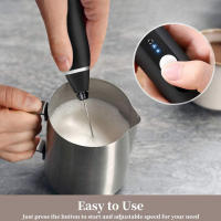Batidor Eléctrico Portátil Para Leche Y Huevos USB Recargable Mezclador De Mano Para Café Crema Y Batidos Accesorio De Cocina - details 5