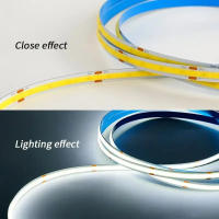 Tira De Luz LED COB 5V USB Para Iluminación Interior Adecuada Para Sala De Estar Dormitorio Armario Fondo De Pared Cocina TV - details 1