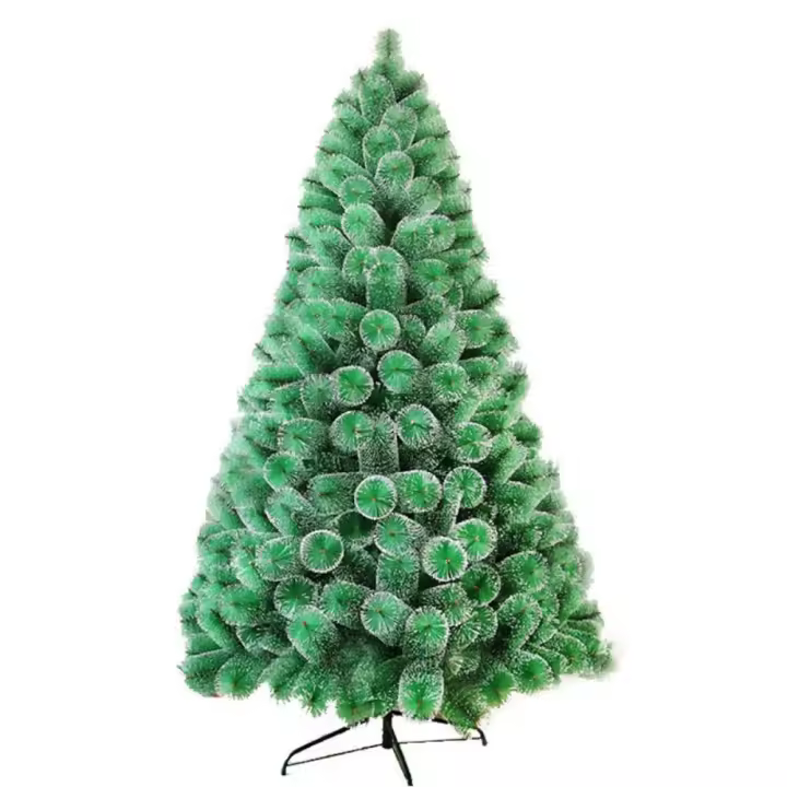 Pro Navidad® Árbol de Navidad 'Quebec'  Pino de Navidad Pino Aguja Verde Nevado  Decoración Navideña de Alta Calidad  Árboles de Navidad súper poblados  90/120/150/180/210/240/300cm - 1