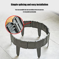 30pcs Plástico Valla De Jardín Fronteras Imitación Piedra Panel De Valla Exterior Patio Barriérdica Para El Jardín - details 3