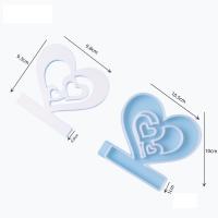 Molde De Silicona Para Vela 3D 'Dear Dad Mom' Hecho a Mano Decoración Del Hogar Regalo De Amor DIY Molde De Resina Y Plástico - details 8