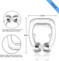 Airing ronquido dispositivo para la eliminación de ruido mientras duerme-clip de ronquido nasal para dormir mejor-Ayudas de ronquido reutilizables (1) - details 0