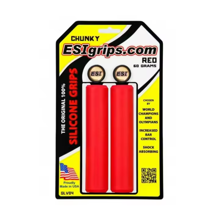 EsiGrips Puños Chunky Rojo EsiGrips Puños Chunky Rojo ESIGRIPS   de ciclismo para bicicleta - 1