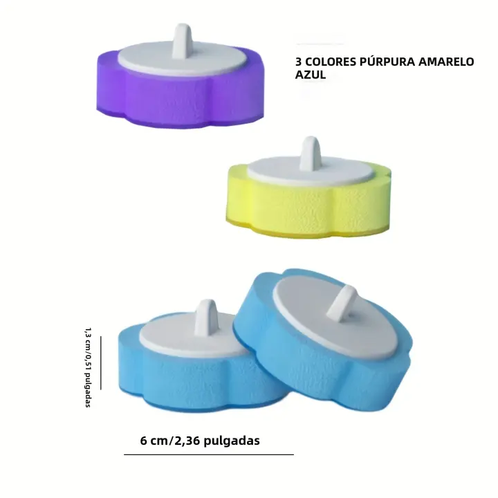 Pack De Cabezas De Escobilla Para Inodoro Desechables 6/18/36 Unidades Limpieza Sin Esquinas Reemplazo Fácil Essentials De Baño Hygienicas - 1