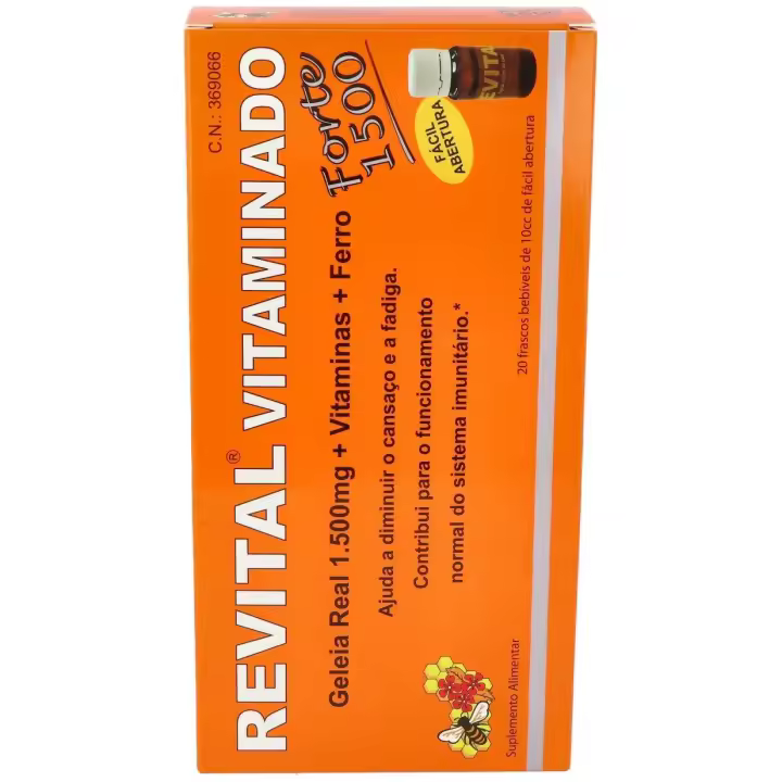Revital Vitaminado Forte 20 Amp. 1500 Mg - 1