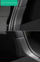 Cubierta De Protector De Puerta Trasera Para Tesla Model Y 2024-2021 En TPE De Goma Antideslizante Protector Anti- Suciedad Y Raspades - details 11