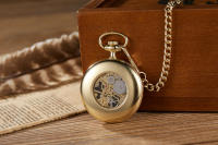 Reloj De Bolsillo Mecánico Clásico Retro Luminoso Para Hombres Y Mujeres Con Marcadores Arábigos Dobles Y Placa Planastra - details 7