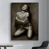 Pegatina De Pared Vintage De La Cantante S-Sade Adu Para Decoración De Sala De Estar Bar Moderno Estilo Retro Y Nostálgico Impresión Digital HD Sin Marco - details 7