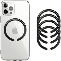 Anillo De Placa Metálica Para Cargador Inalámbrico Magsafe Para iPhone 13 pro Max 12 Soporte Magnético Universal Para Coche - details 0