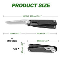 Tijeras Plegables Multi Herramienta Knive Exquisito F203S-H Acero Inoxidable Para Hogar Rescate Caza Pesca Senderismo Camping - details 2