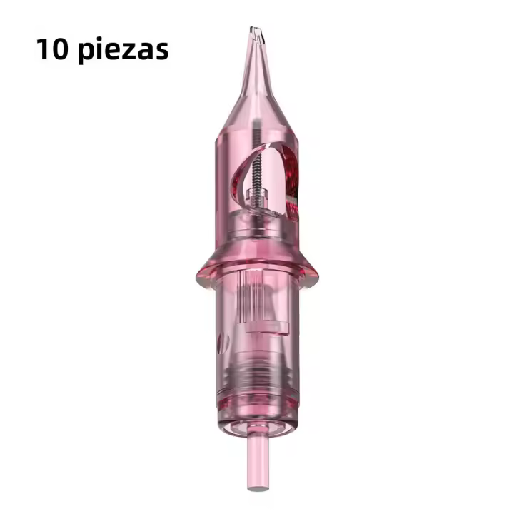 Cartuchos De Agujas Para Tatuaje 0.3mm 1001RL Desinfectados Y Desechables Accesorios De Arte Corporal Para Cejas Labios - 1