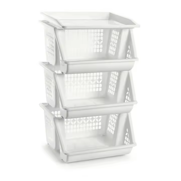 3 Alturas, Estrecho, Estantería para Cocina y baño, Ahorra Espacio, para Espacios reducidos, Cocina, Oficina, baño, Fácil Montaje - 1