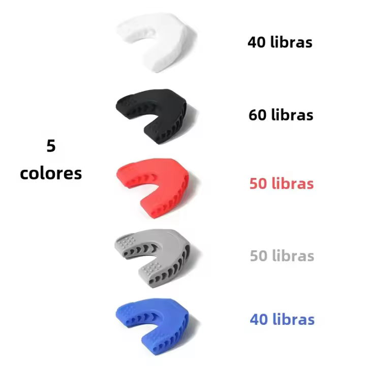 Ejercitador De Mandíbula Y Tonificador De Cuello Para Hombres Y Mujeres Equipo De Entrenamiento Muscular Facial Reductor De Doble Mentón - 1