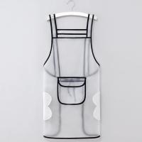 Delantal De Cocina Impermeable Y Transparente Resistente Al Aceite Para Hombres Y Mujeres Accesorios De Hornear Para BBQ Restaurante Café Delantal Sin Mangas De Algodón - details 3