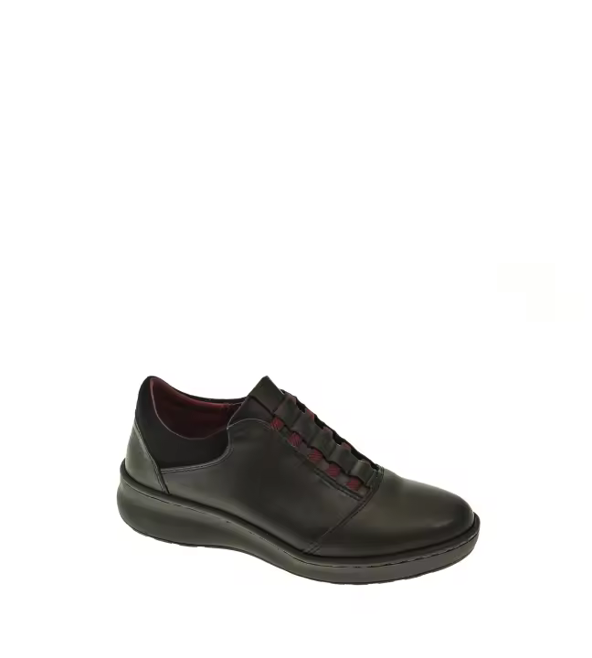 Zapato Plano de Piel ERASE - Mujer - Oxfords y Cordones - 4cm - 1