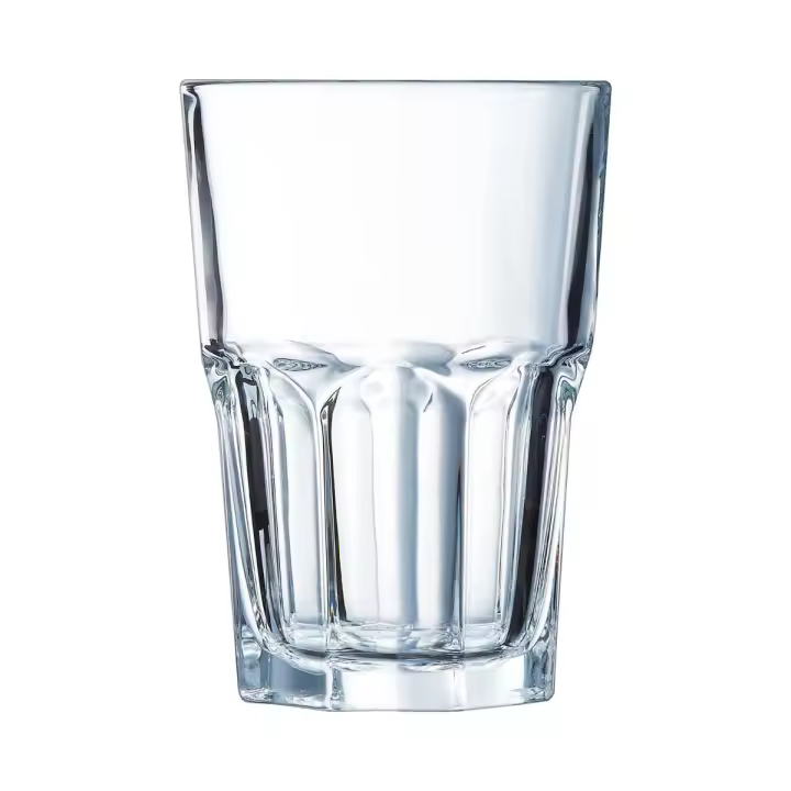 Arcoroc GRANITY Caja 6 Vasos Altos Vidrio 35CL Transparente Brillo Francia - 1