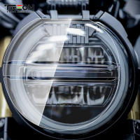 Protector De Faro Para Honda CB650R 2019-2023 Película HD Antigrafiti Y Antiarrugas Accesorio De Protección TPU - details 6