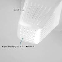 Juego De Alimentador De Acuario Con Ventosa Para Peces Y Cucarachas Rojas Tapered Hopper Basket De Plástico Para Alimentación De Tanque De Peces - details 3