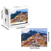 Rompecabezas Positano 1000 Piezas Para Adultos Juego Familiar De Decoración Del Hogar Juguetes Educativos De Papel - details 1