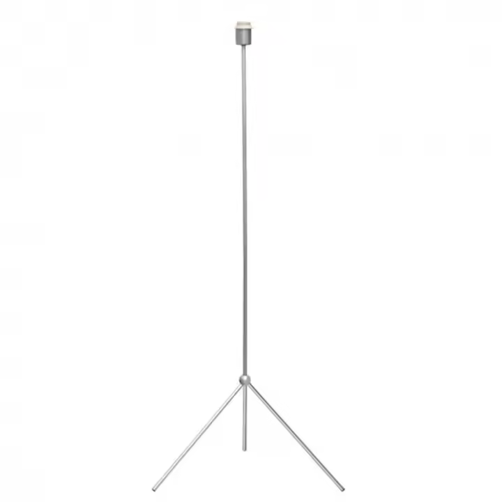 Lámpara de Pie FABRILAMP Imola Plata 1xe27 | Diseño Elegante - 1