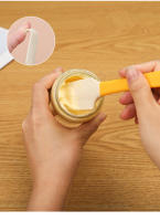 Cuchara De Silicona Para Mantequilla Y Mermelada Resistente Al Calor Y Antideslizante Para Hornear Y Cocinar Gadgets De Cocina BPA-Free Para Desayuno En Pan - details 2