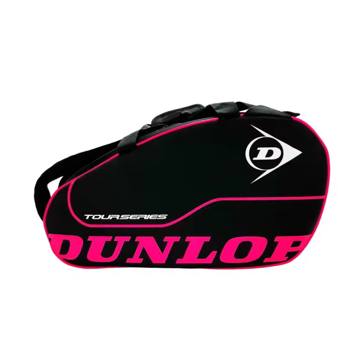 Paletero Dunlop Tour Intro Ltd Negro Rosa - 1
