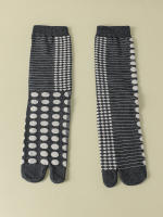 Calcetines De Joven Para Mujer Diseño Divertido Y Coloreado Con Puño Split Algodón Poliéster Spandex Medio Tobillo Estilo Harajuku AB Tabi Calcetines - details 4