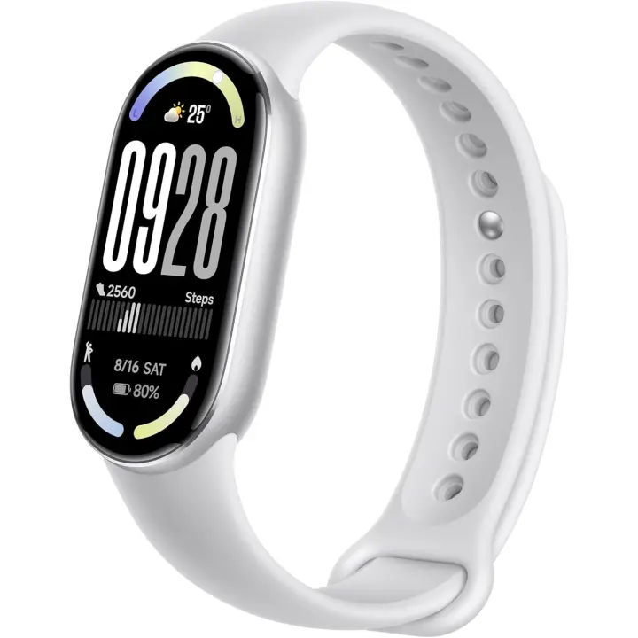 Xiaomi Smartband 10, Pantalla AMOLED de 1,72”, Carga rápida, 150+ Modos Deportivos, Monitorización de Salud y sueño, HyperOS 2.0, Impermeable 5ATM, Brújula - 1