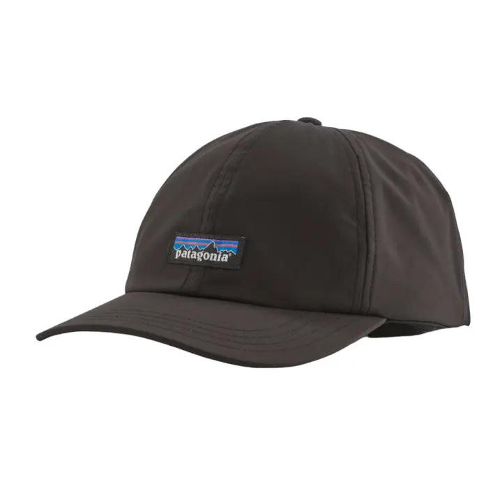 Gorra Negra Patagonia Terrebonne Lightweight Hat Black con Acabado Repelente al Agua - 1