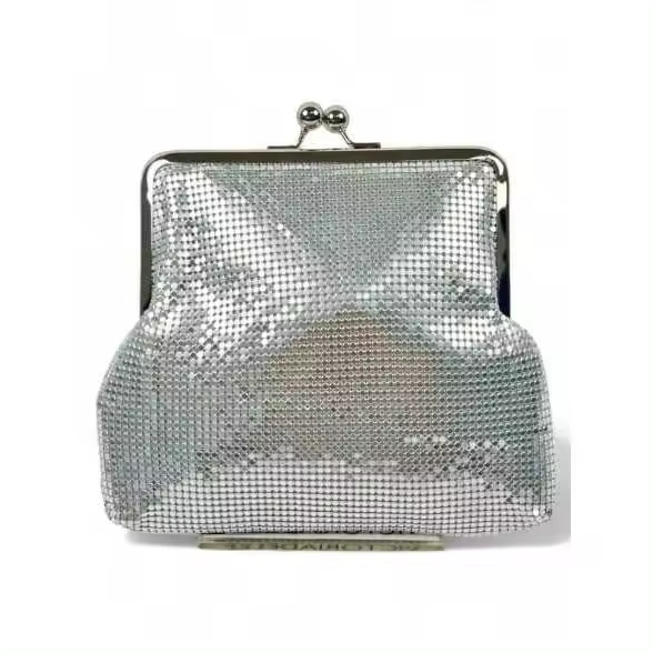 Bolso fiesta tipo sobre plata 130349 - 1