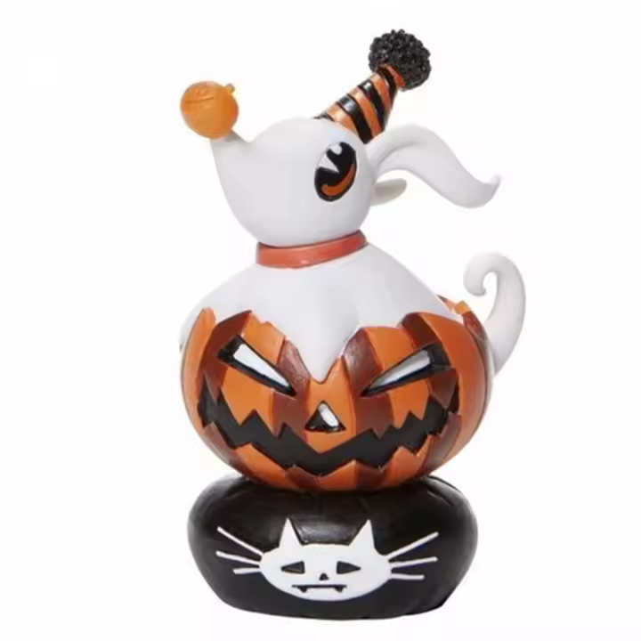 Enesco Figura de Perro Miss Mindy Disney The Nightmare Before Christmas Zero The Ghost Dog, 3.94 Pulgadas, Multicolor - 1