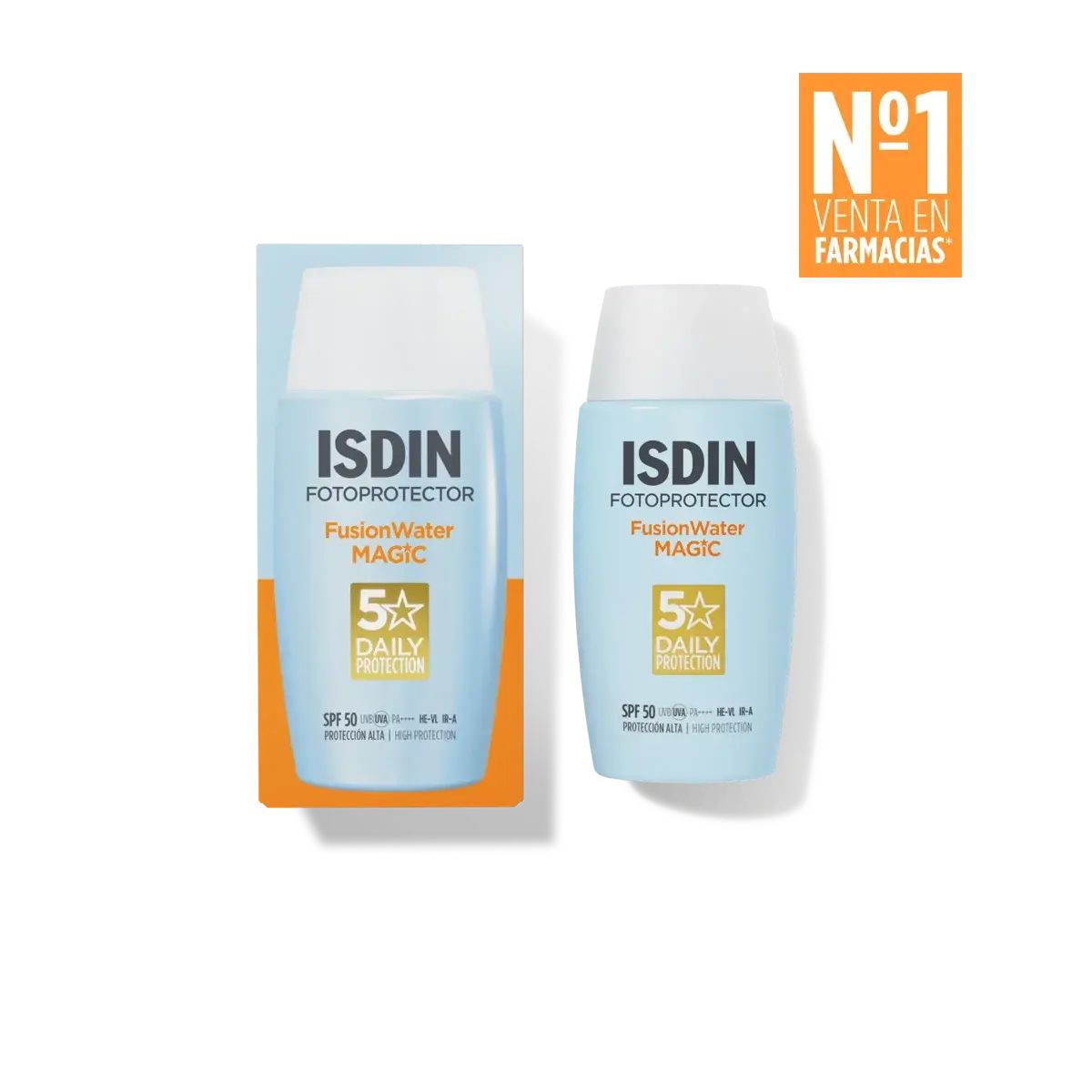 PROTECTOR SOLAR FUSION WATER MAGIC SPF 50 50ML - ISDIN