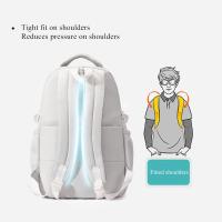 Bonita mochila estética para Niños, Escuela Secundaria, Estudiantes, color sólido mochila de viaje - details 1