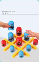 Juego De Tablero Educativo Tic Tac Toe Para Niños Juguete Interactivo De Desarrollo Inteligente Tamaño Grande Dibujos Animados Adecuado Para Niños De 3 a 12 Años Regalo Navideño - details 7