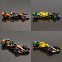 Modelo De Coche De F1 Bburago 1:43 McLaren Mcl38 Gran Premio De Mónaco Lando Norris #4 Y #81 Aleación De Metal Para Juguetes Y Regalos - details 5